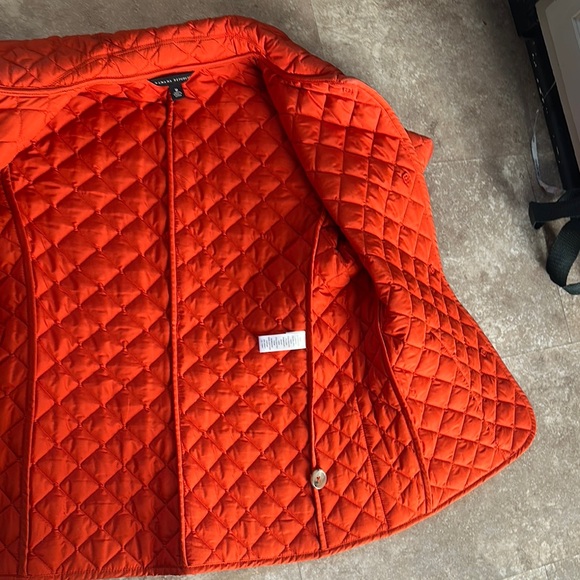 COPY - Quilted Orange Jacket ASO Jessica Simpson - Picture 4 of 10
